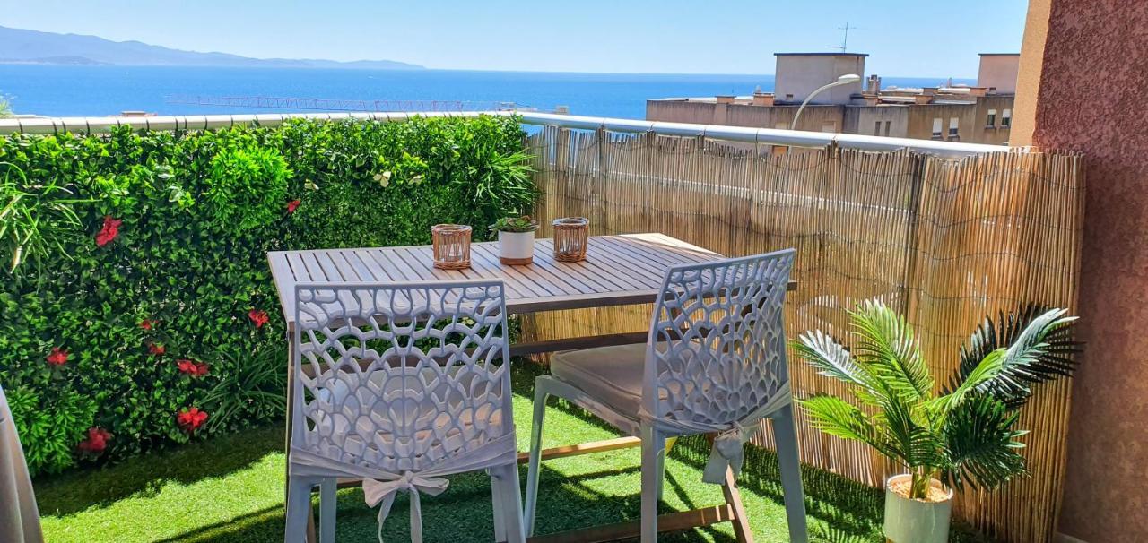 Appartement Ajaccio Vue Mer Panoramique Exterior photo
